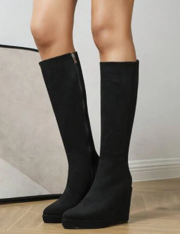 Cizme SHEIN, negru Negru