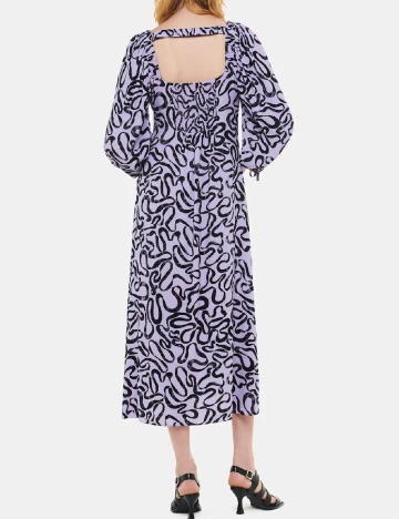 Rochie medie Whistles, mov Mov