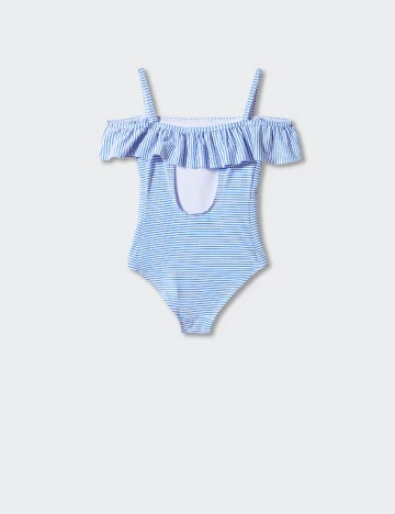 Costum de baie Mango Kids, albastru