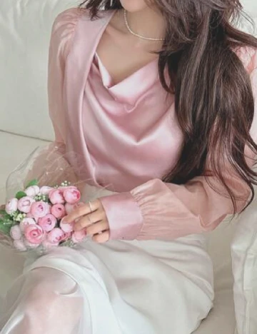 Bluza Dazy, roz pal