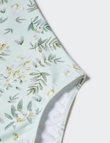 Costum de baie Mango Kids, verde