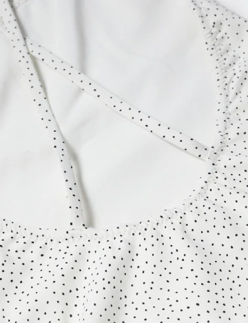Costum de baie Mango Kids, alb