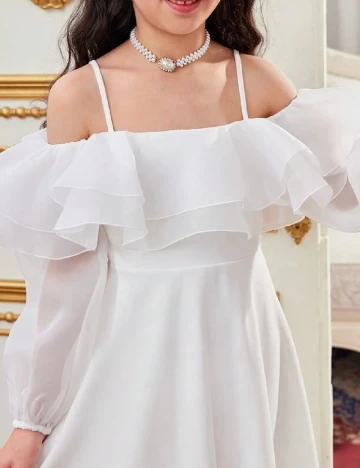 Rochie Shein Kids, alb