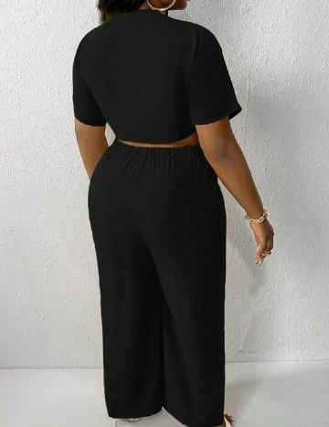 Compleu SHEIN CURVE, negru Negru