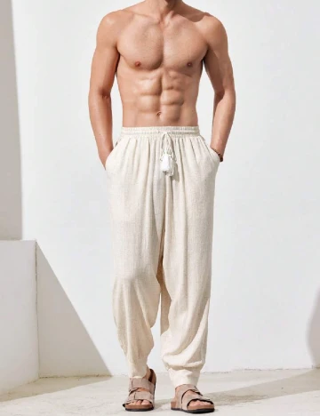 Pantaloni SHEIN, crem Crem