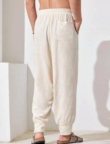 Pantaloni SHEIN, crem Crem