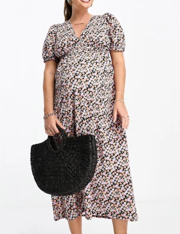 Rochie lunga Asos Maternity, floral print Floral print
