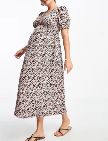 Rochie lunga Asos Maternity, floral print Floral print