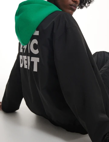 Jacheta Reserved, negru Negru