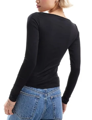 Bluza Monki, negru