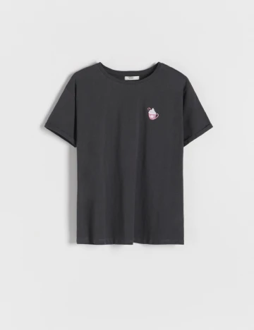 Tricou Reserved, gri
