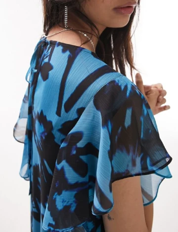 Rochie lunga Top Shop, albastru Albastru