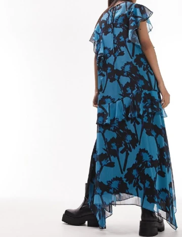 Rochie lunga Top Shop, albastru Albastru