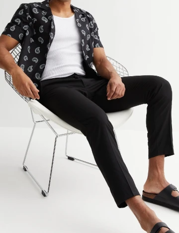 Camasa New look, negru Negru
