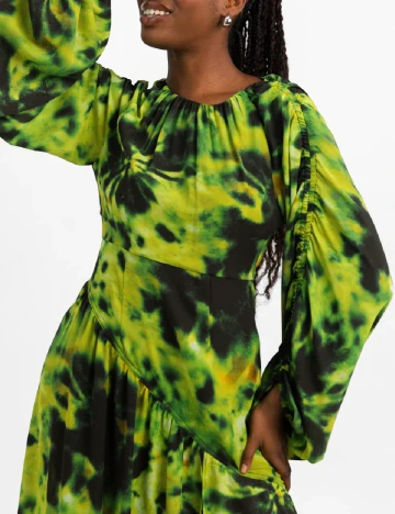 Rochie medie Top Shop, verde Verde
