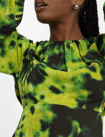 Rochie medie Top Shop, verde Verde
