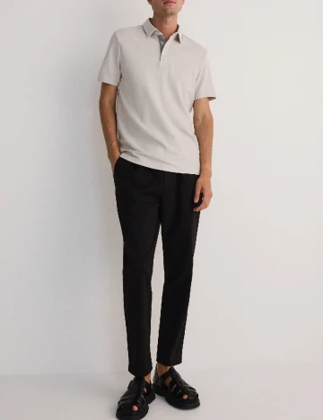 Tricou Reserved, gri deschis Gri