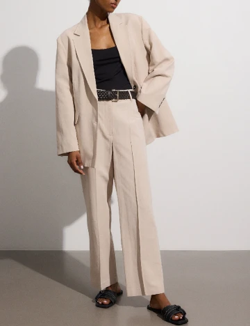 Sacou Oversize Reserved, bej