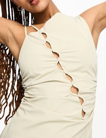 Rochie medie Urban Revivo, crem