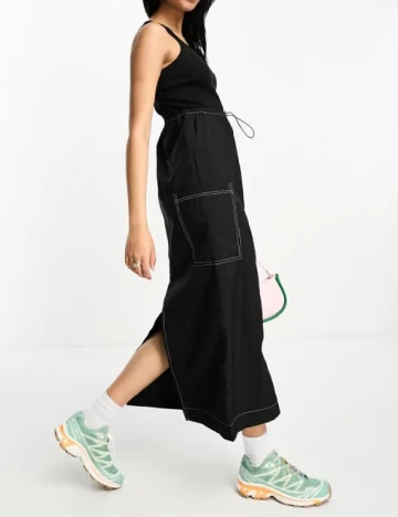 Rochie medie ASOS, negru