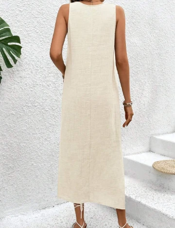 Rochie medie SHEIN, crem Crem