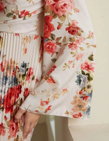 Rochie medie SHEIN, floral print Floral print
