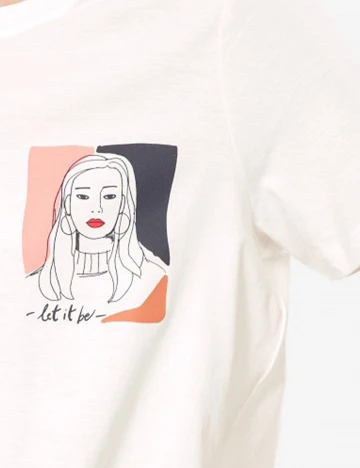 Tricou Vero Moda, alb, M