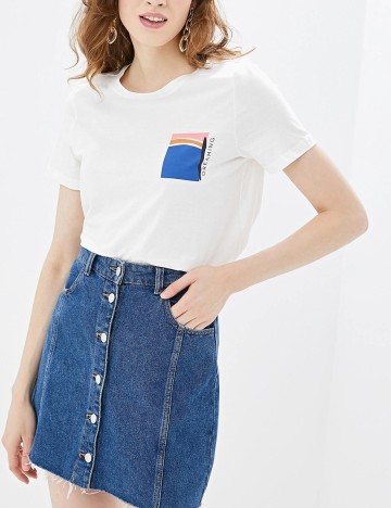 Tricou Vero Moda, alb, M