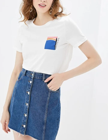 Tricou Vero Moda, alb, M