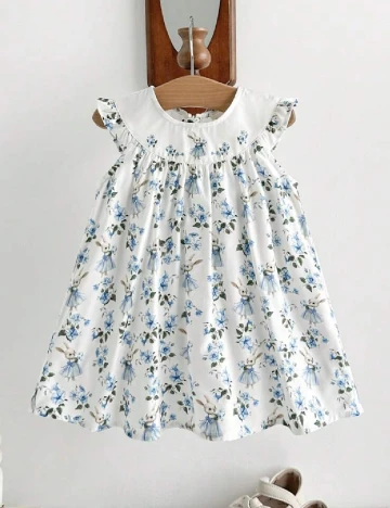Rochie CozyCub, alb