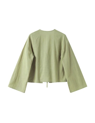 Bluza SHEIN CURVE, verde