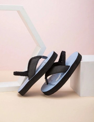 Sandale Shein Kids, negru/albastru