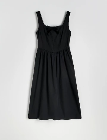 Rochie medie Reserved, negru