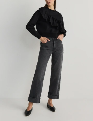 Bluza Reserved, negru