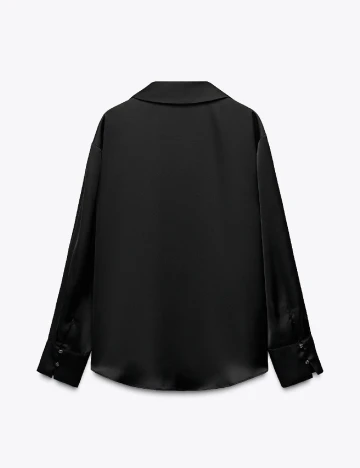 Camasa Zara, negru Negru