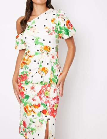 Rochie medie Coast, floral Floral print