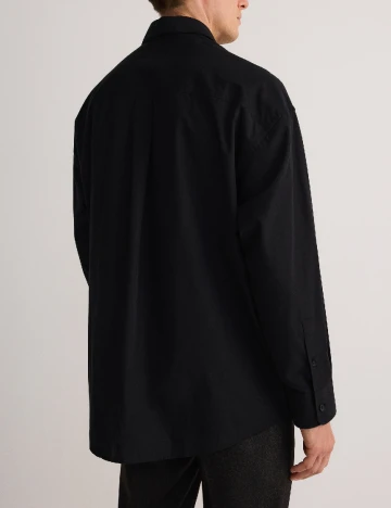 Camasa Oversize Reserved, negru