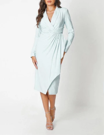 Rochie medie Coast, turcoaz Albastru