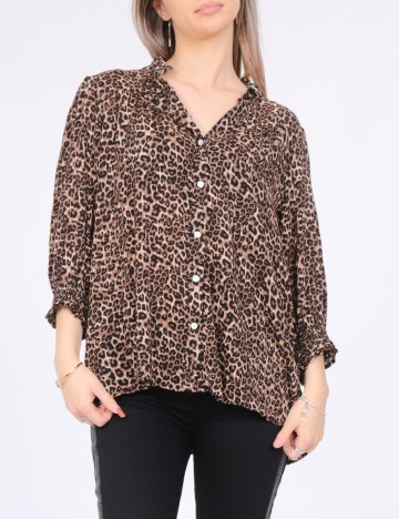 
						Camasa Pieces, animal print