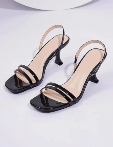 Sandale SHEIN, negru Negru