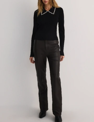 Bluza Reserved, negru Negru