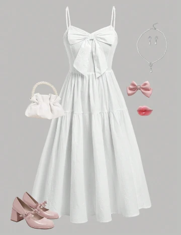 Rochie Shein Kids, alb