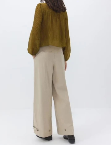 Pantaloni Reserved, bej Crem