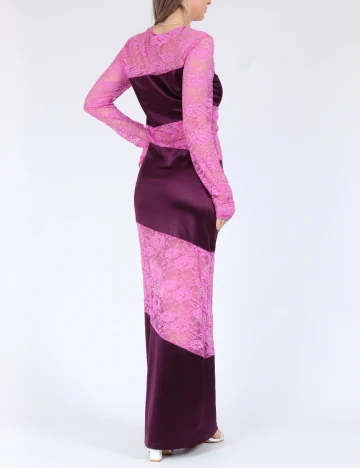 Rochie lunga Something New, roz