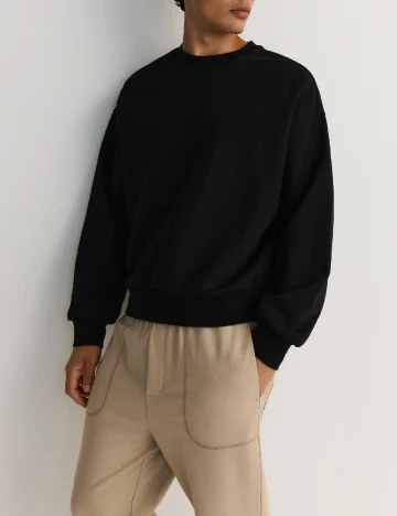 Bluza Reserved, negru Negru