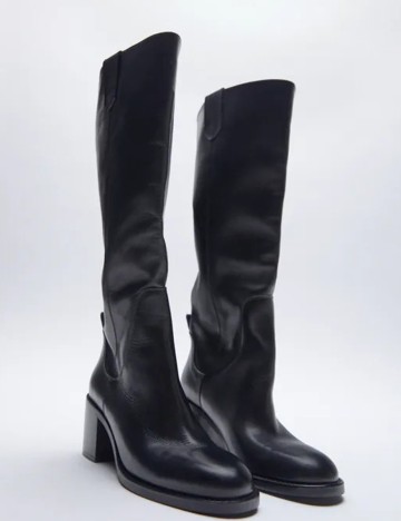 Cizme Zara, negru, 38
