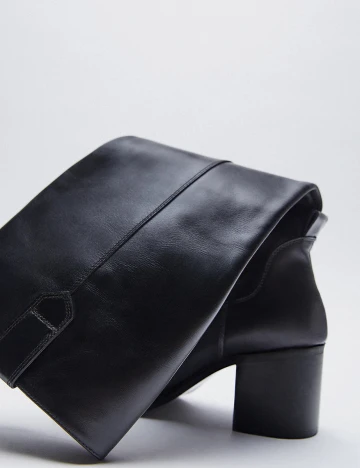 Cizme Zara, negru, 38 Negru