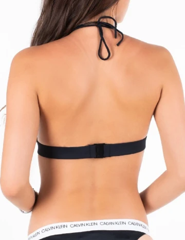 Sutien de baie Calvin Klein, negru Negru