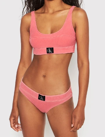 Chilot de  baie Calvin Klein, roz Roz