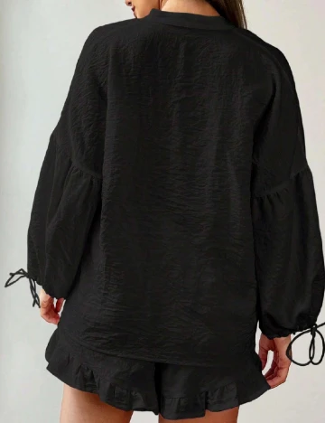 Compleu SHEIN, negru Negru